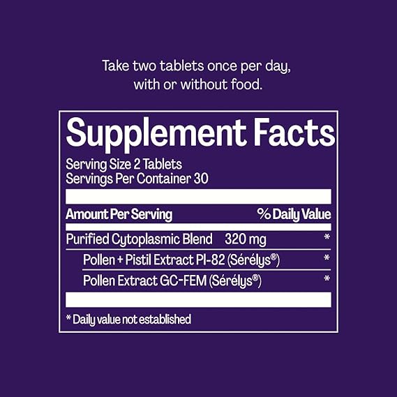 Relizen by Bonafide. Relief from Menopausal Hot Flashes & Night Sweats. — 2-Month Supply (120 Tablets)