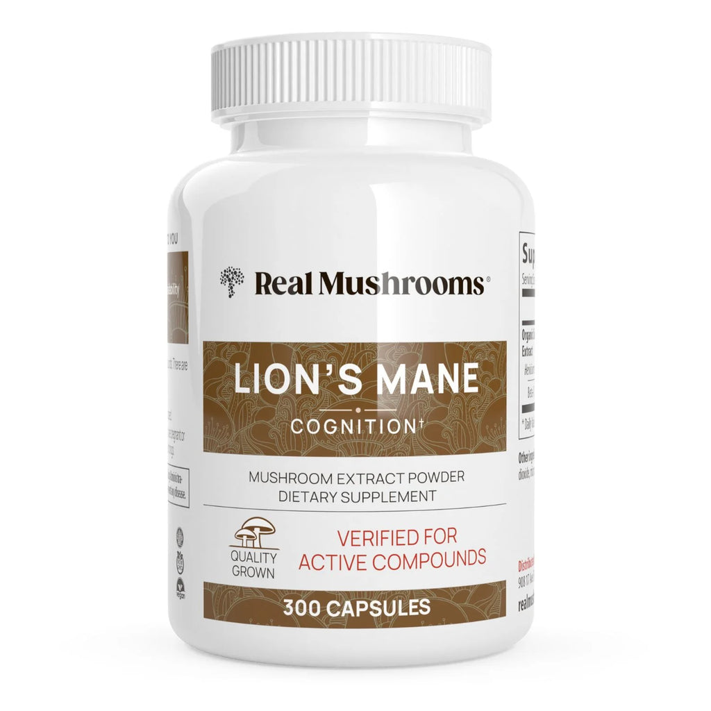 Organic Lion's Mane Extract Capsules (300 Capsules)