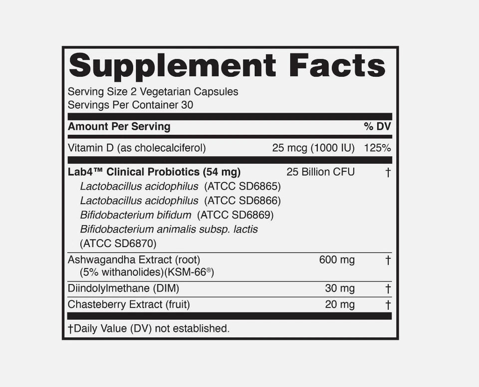 Peptiva Probiotics for Women's Health - Women's Probiotic and Digestive Support, 25 Billion CFU, Multi-Strain Probiotic, Lactobacillus Acidophilus, Bifidobacterium - 60 Vegetarian Capsules